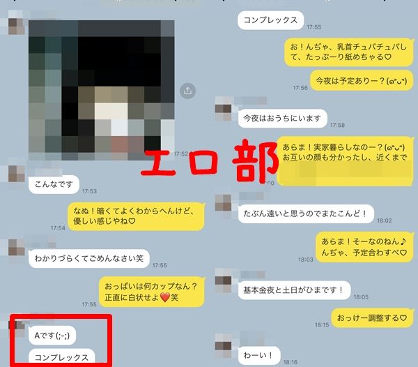 18歳ロリ大学生の胸はAカップなことが判明したカカオ画像